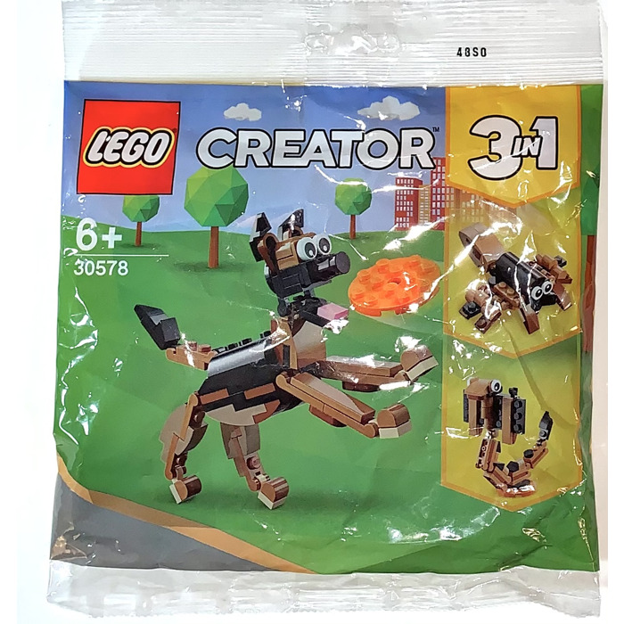 LEGO German Shepherd 30578 Packaging | Brick Owl - LEGO Mercado