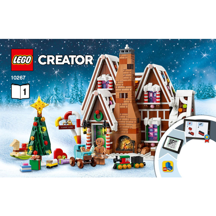 LEGO Gingerbread House Set 10267 Instructions
