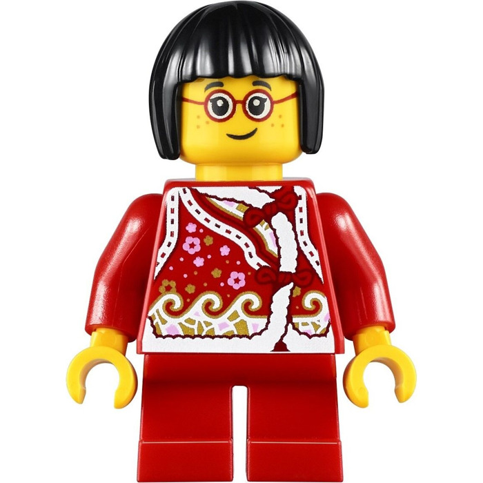Lego 1x jambe courte enfant Legs Short lisa jaune rouge/red 41879pb001 NEUF 