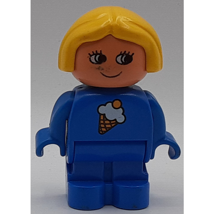 LEGO Girl with Ice Cream Top Duplo Figure | Brick Owl - LEGO Marketplace