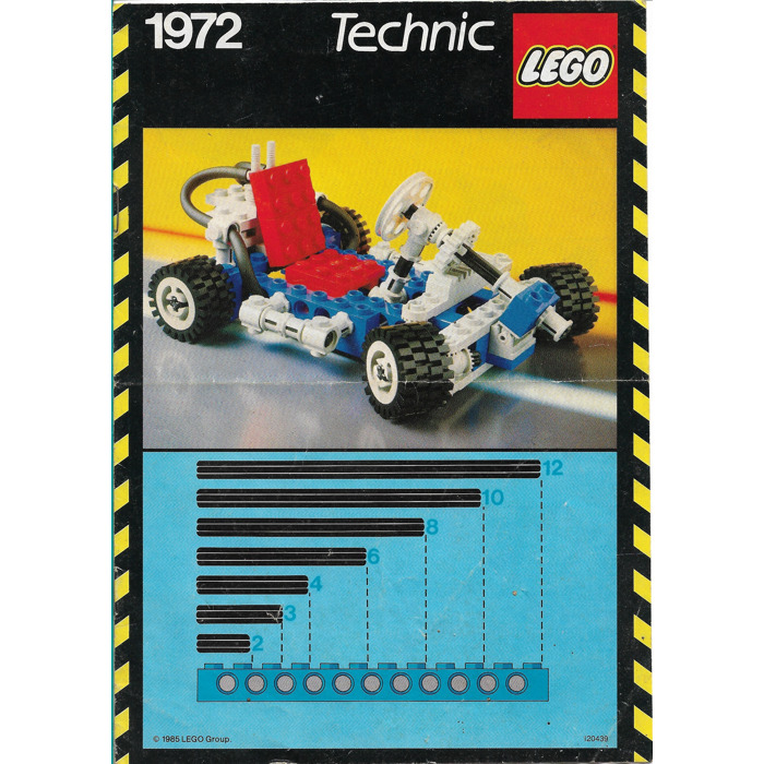 andrageren ikke noget Diskant LEGO Go-Kart Set 1972 Instructions | Brick Owl - LEGO Marketplace