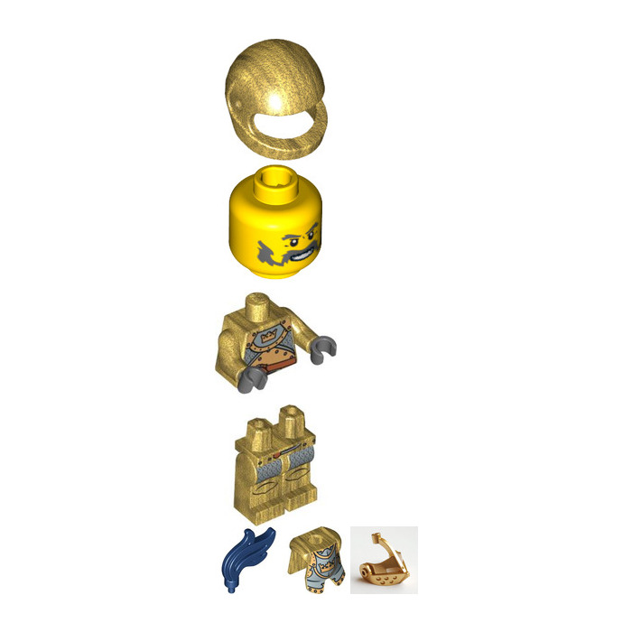 LEGO Gold Knight Minifigure | Brick - LEGO Marketplace