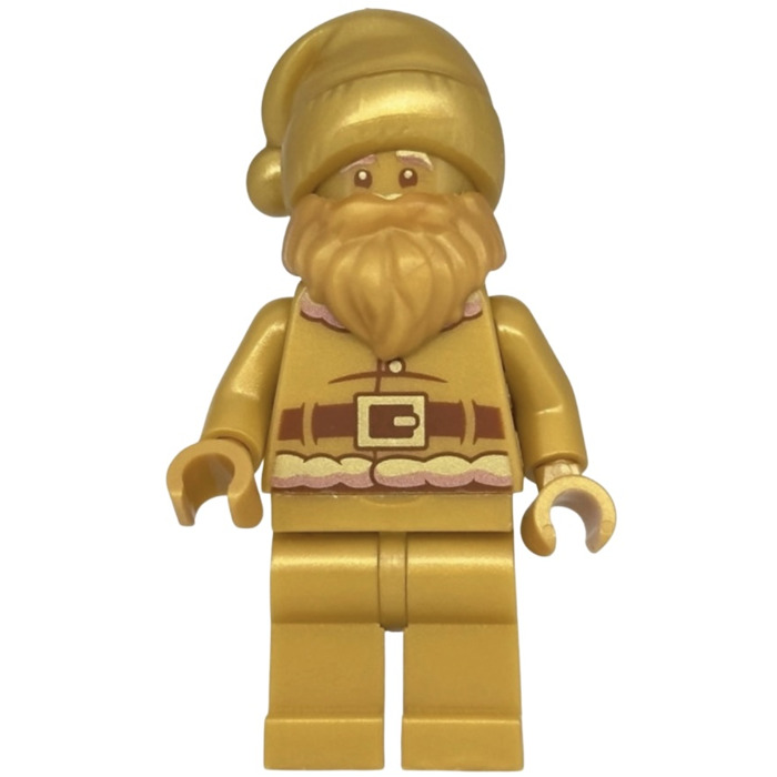 LEGO Gold Santa Claus Minifigure | Brick Owl - LEGO Marketplace