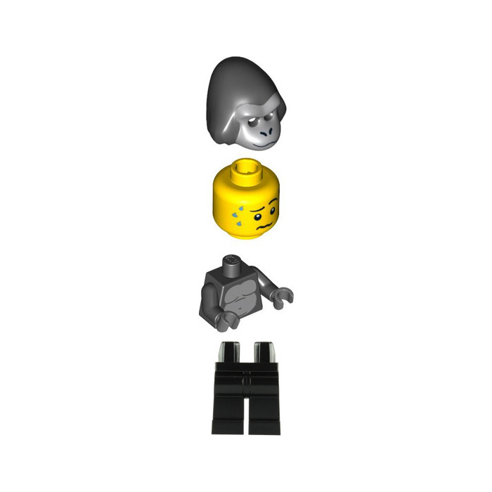 tema loft Modstander LEGO Gorilla Suit Guy Minifigure | Brick Owl - LEGO Marketplace