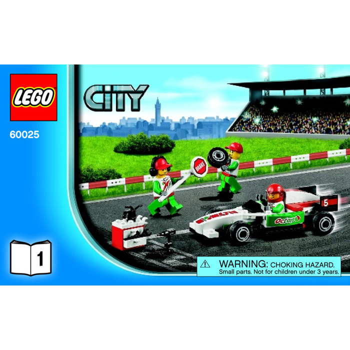 LEGO Grand Prix Truck Set 60025 Instructions Set | Brick Owl - LEGO ...