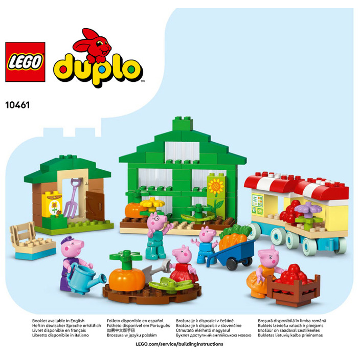 LEGO Grandpa Pig's Garden and Greenhouse Set 10461