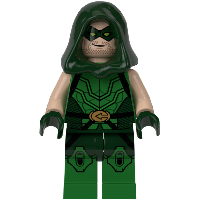 LEGO Green Arrow with Hood Minifigure Inventory | Brick Owl - LEGO ...