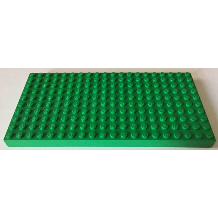 Lego Green Brick 10 X 20 Without Bottom Tubes With 4 Side