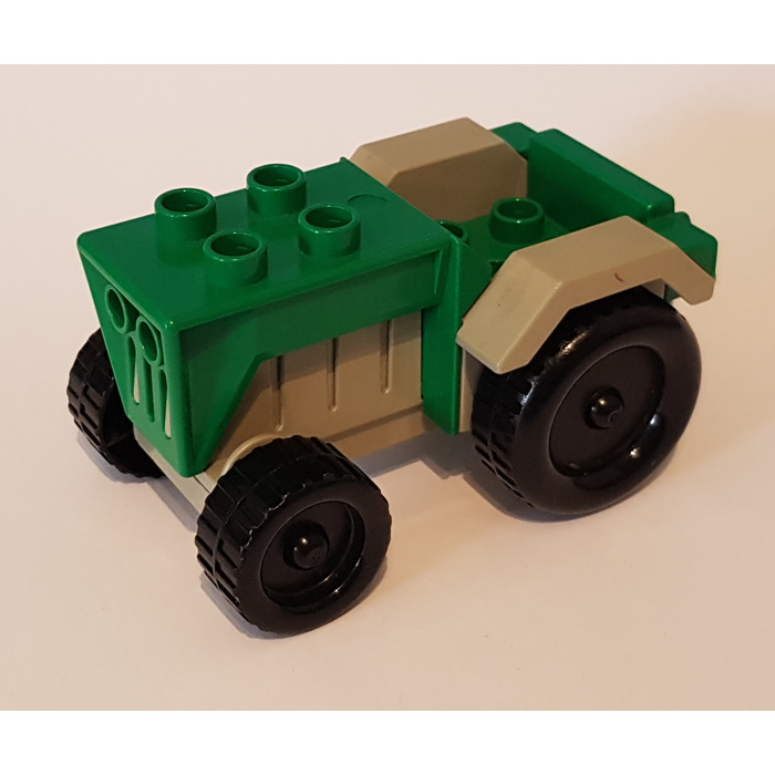 LEGO Green Duplo with Gray Mudguards (73572) | Brick Marketplace