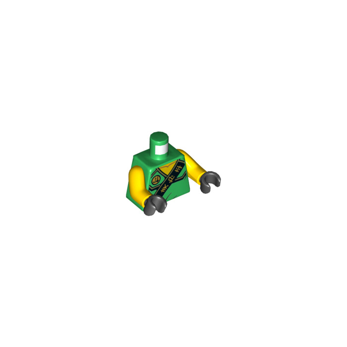 green lego torso