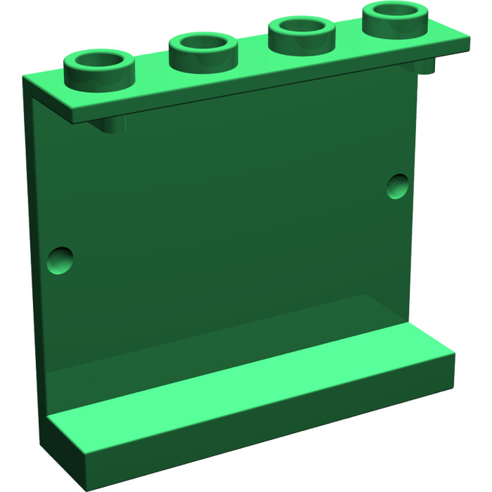 LEGO Panel 1 x 4 x 3 without Side Supports, Hollow Studs (4215