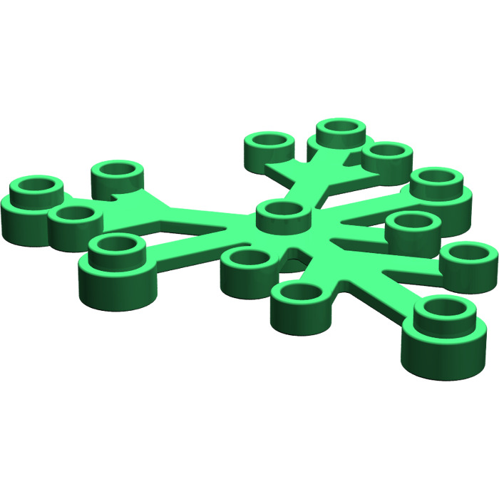 LEGO® 6x5 feuilles branches feuillage verdure plante vert sable - 2417 –  Stein-Experte