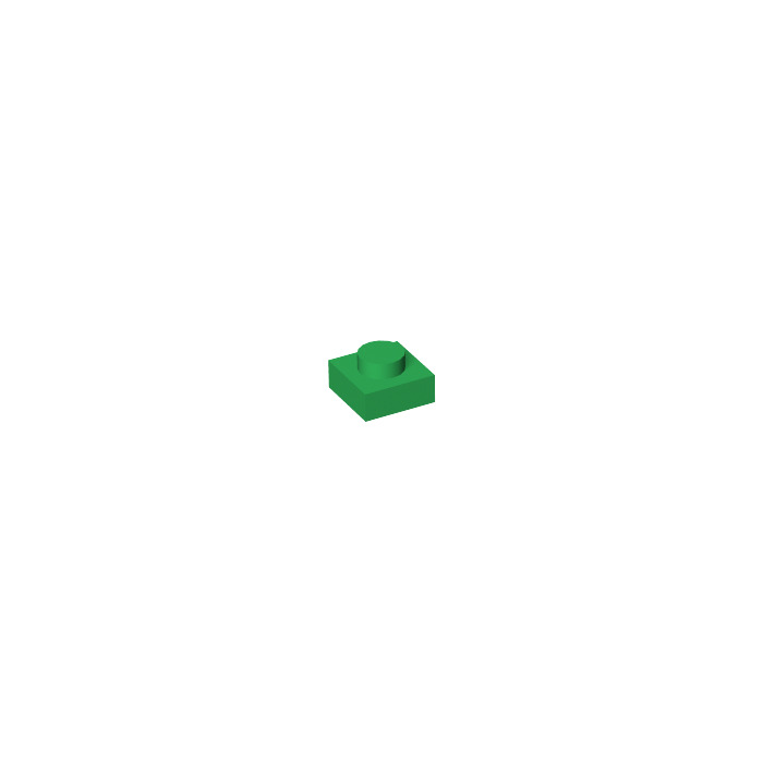 8 x LEGO® 3024 City,Bausteine,Basicsteine in 1x1 flach Bright Blue Green Neuware 