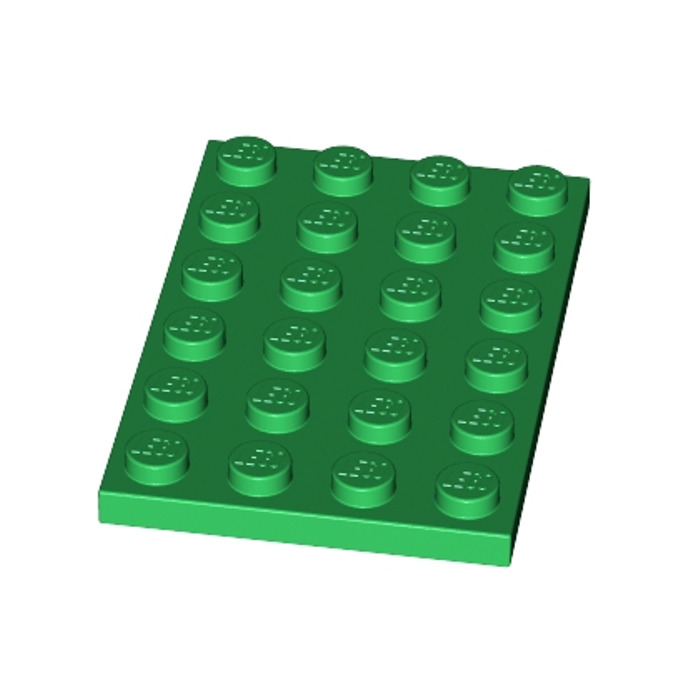 3032 LEGO brique plaque plate platten 4x6 choose color 