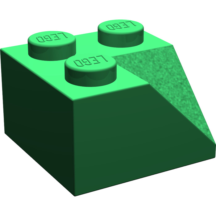 LEGO LOT 20 X BRICK CORNER 2x2 45° INSIDE GREEN OLIVE REF 3046 *NEUF* 