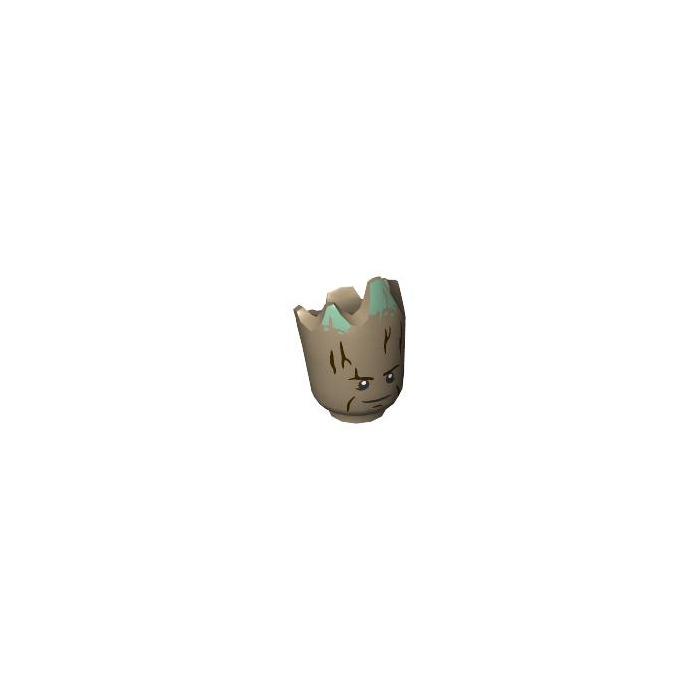 LEGO Groot Minifigure Head (104191)