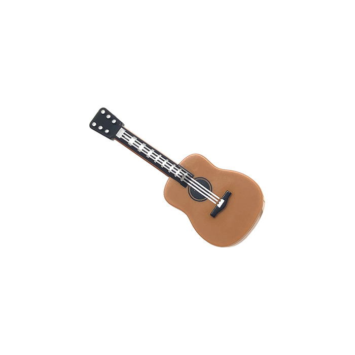 Music Guitar Acoustic NEUF NEW beige, tan 1 x LEGO 27989 Musique Guitare 