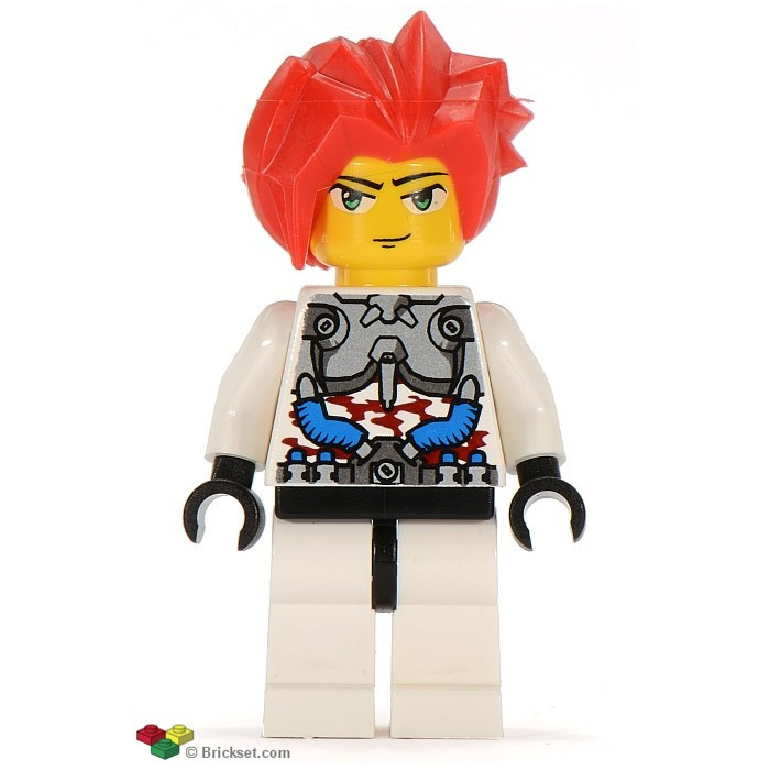 LEGO 1 X cheveux vert tête salade 53982 