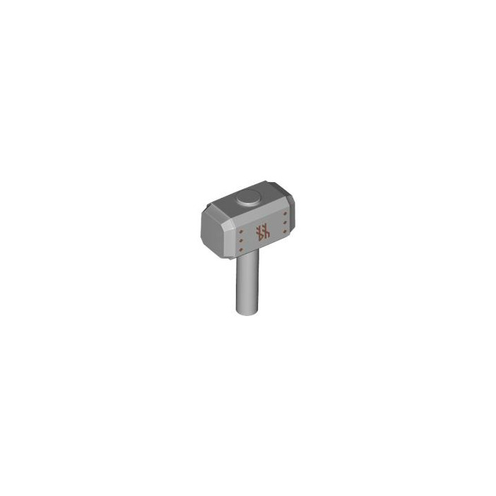 LEGO Hammer with Diamonds and Runes (104513)