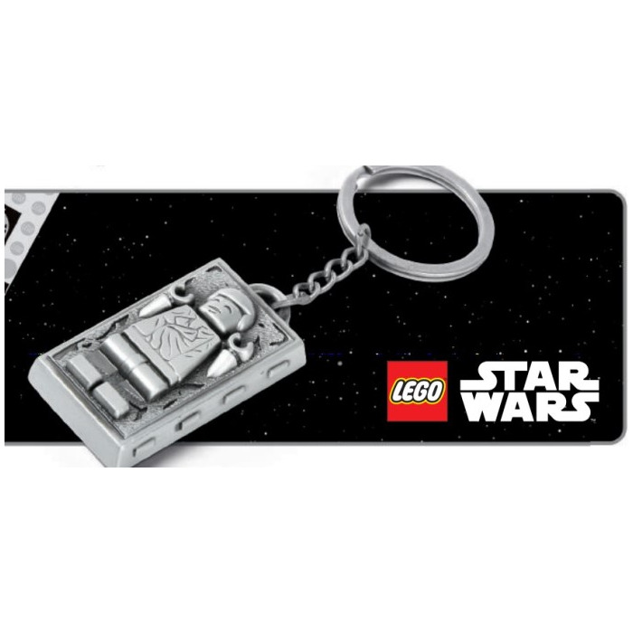 LEGO Han Solo Carbonite Metal Keychain (5006363) | Brick Owl