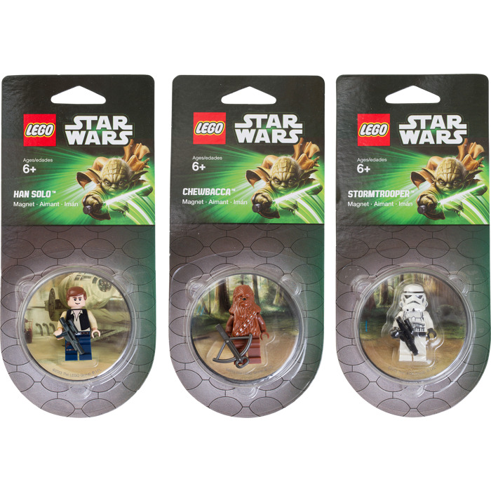 lego star wars han solo and chewbacca