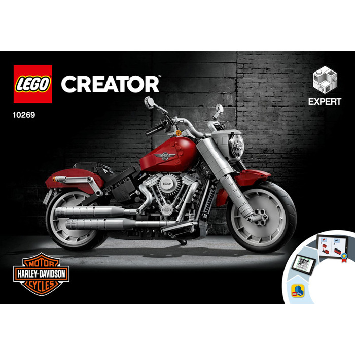 LEGO Harley-Davidson Fat Boy Set 10269 Instructions Set | Brick Owl ...