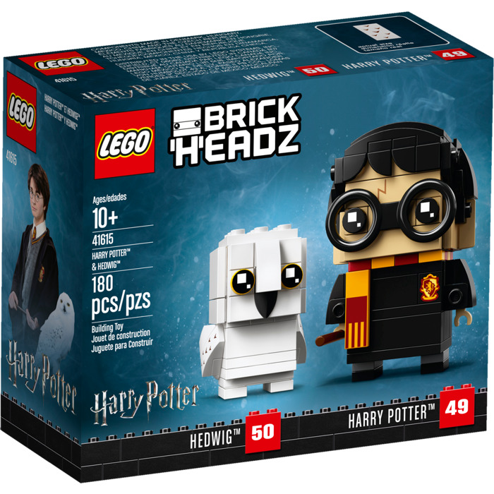 Lego 41615 Brickheadz Harry Potter & Hedwig Figurine for sale online