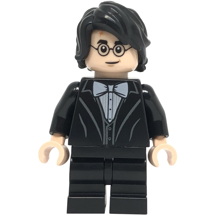 LEGO Black Tousled Harry Potter Minifigure Hair Body Part Accessory Piece 