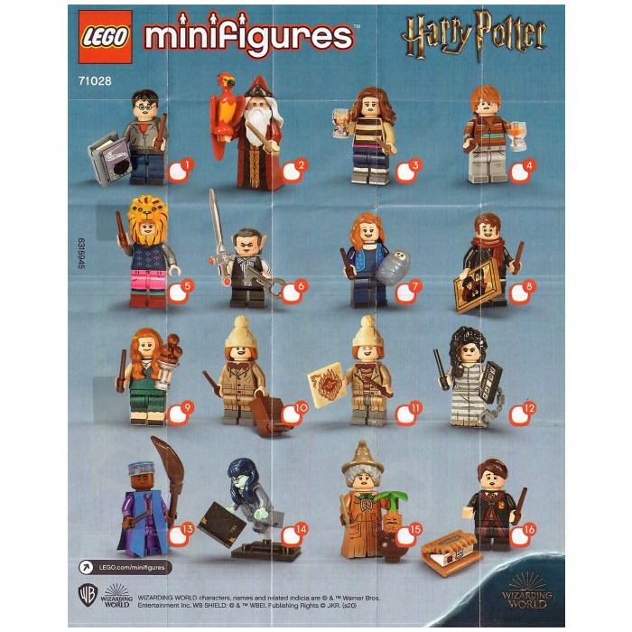 Lego Minifigures Series Lego Harry Potter Collection Characters