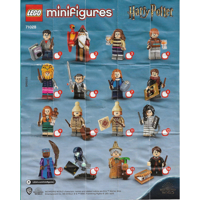 Harry Potter Serie 2-71028 Lego Minifiguren 