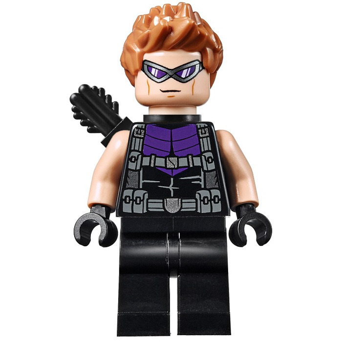 LEGO Hawkeye with Dark Purple and Quiver Minifigure | Brick Owl - LEGO ...