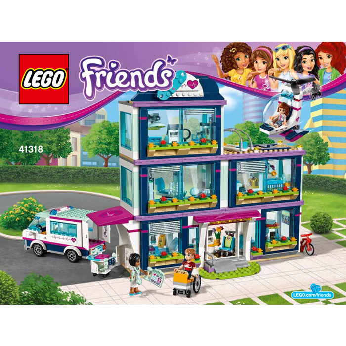 LEGO Heartlake Hospital Set 41318 Instructions | Owl - Marketplace