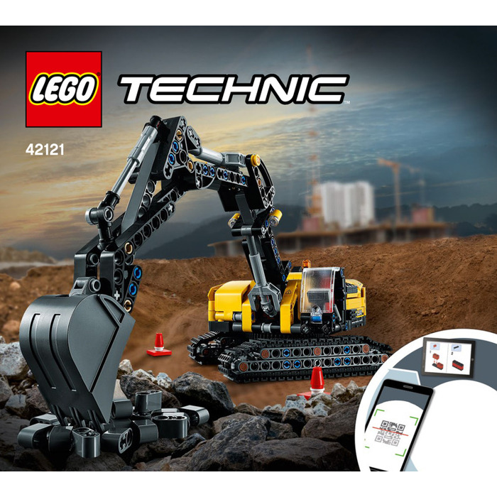sandhed ophobe Konvertere LEGO Heavy Duty Excavator Set 42121 Instructions | Brick Owl - LEGO  Marketplace