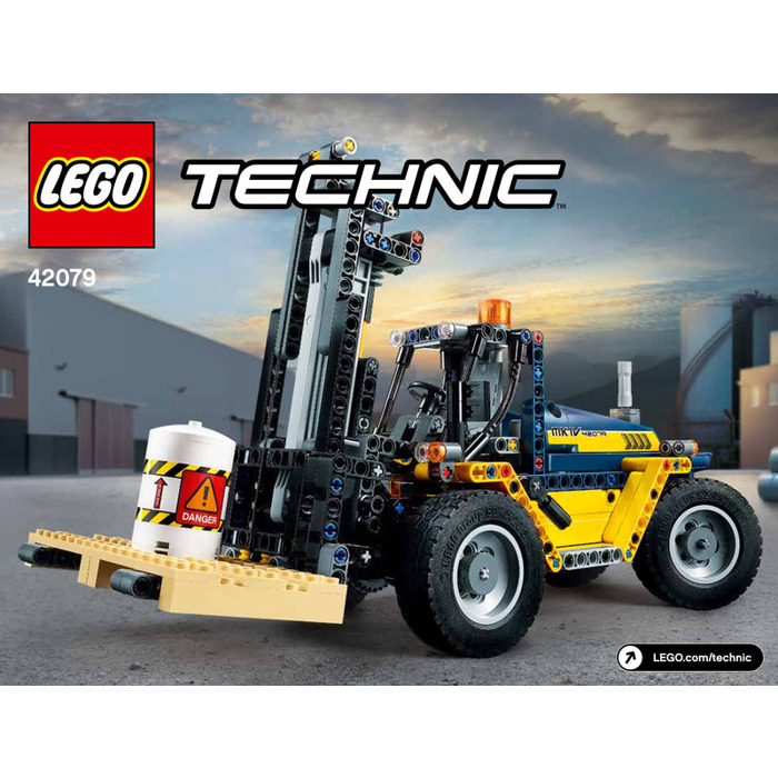 LEGO Heavy Duty Forklift Set 42079 Instructions | Brick Owl - LEGO ...