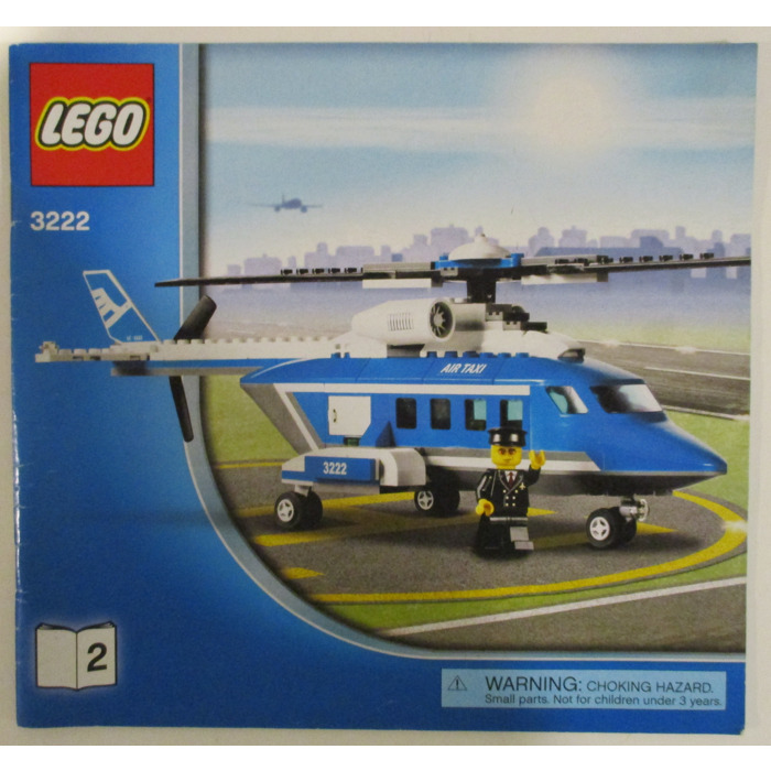 LEGO Helicopter and Limousine Set 3222 Instructions | Brick Owl LEGO