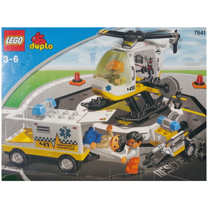 1x Lego Duplo Trage orange Liege Barre Krankenwagen Stretcher 5794 4623727 6424 