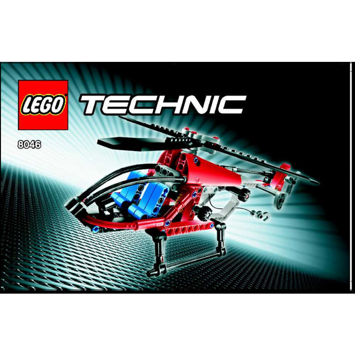 LEGO Helicopter Set 8046 Instructions Brick LEGO
