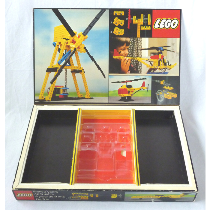 Justerbar uanset klik LEGO Helicopter Set 852 Packaging | Brick Owl - LEGO Marketplace