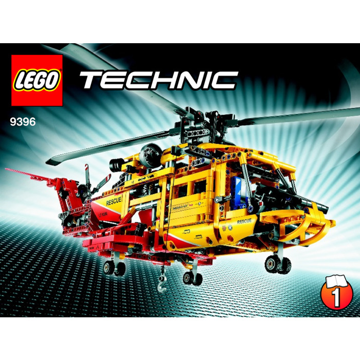 Uforglemmelig Pastor midt i intetsteds LEGO Helicopter Set 9396 Instructions | Brick Owl - LEGO Marketplace