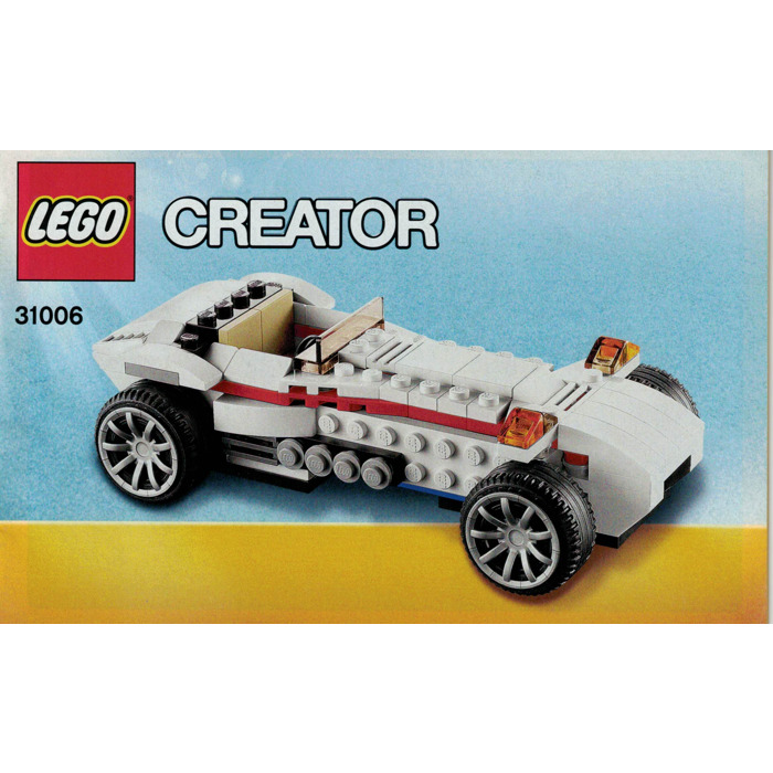 Highway Speedster Set 31006 Instructions | Brick Owl - LEGO Marketplace