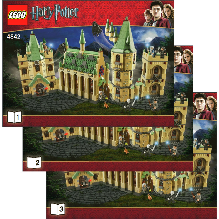 LEGO 4842 Hogwarts Castle Instructions, Harry Potter