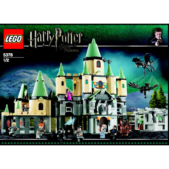 LEGO Harry Potter 5378 Hogwarts Castle 100% complete instructions box (see  desc)