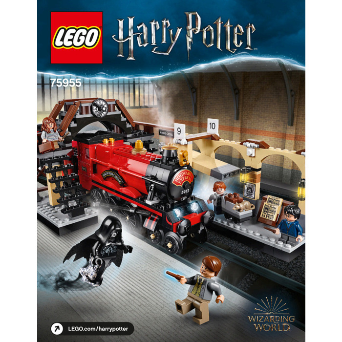 harry potter lego train set instructions
