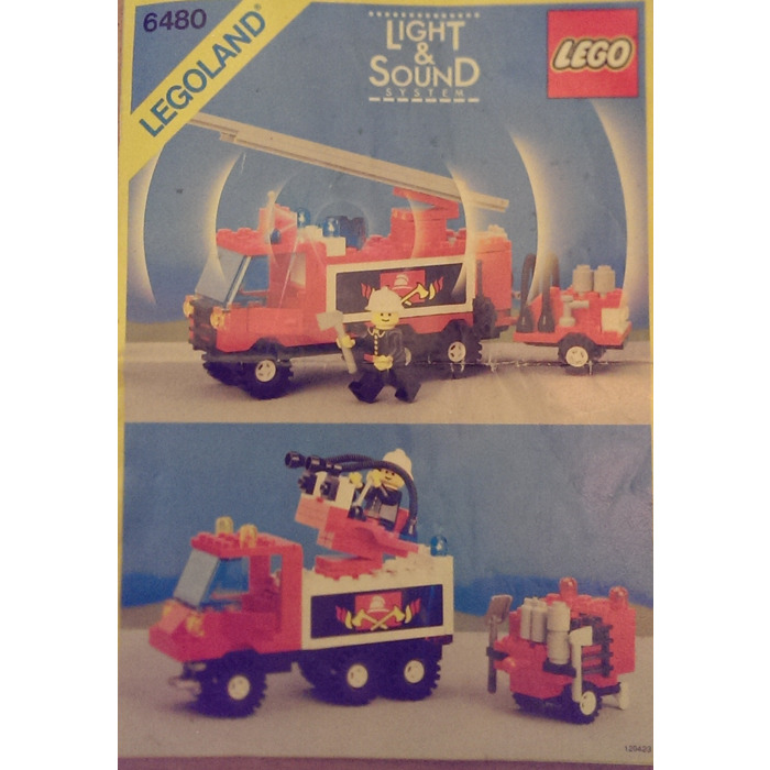 lego hook and ladder truck