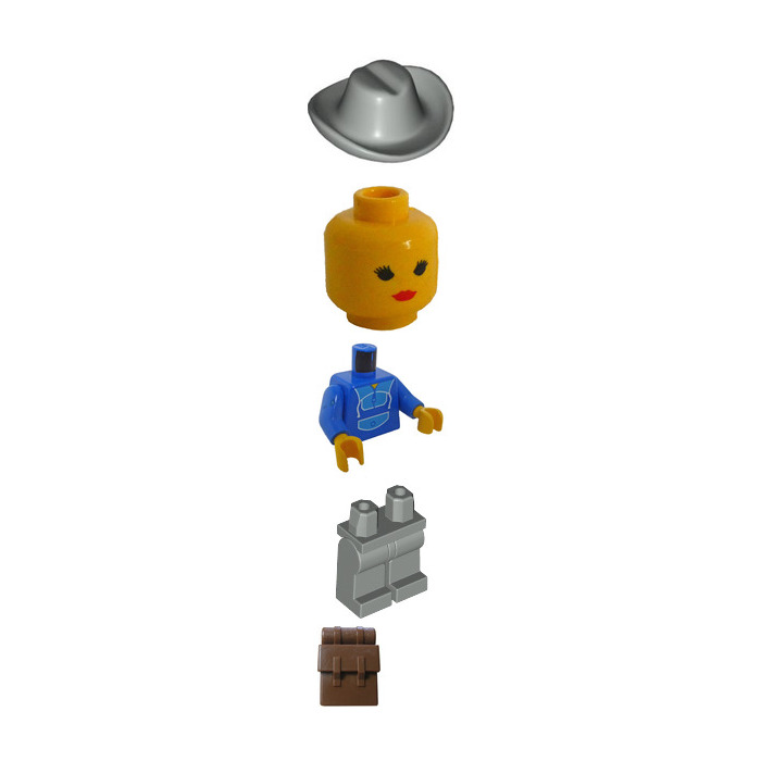 LEGO Light Gray Cowboy Hat (3629) Comes In | Brick Owl