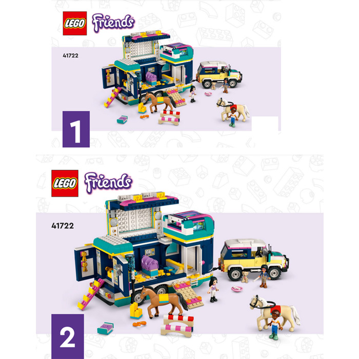 LEGO Horse Show Trailer Set 41722 Instructions | Brick Owl - Marketplace