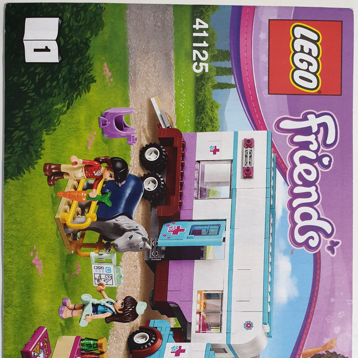 Funktionsfejl Positiv trussel LEGO Horse Vet Trailer Set 41125 Instructions | Brick Owl - LEGO Marketplace