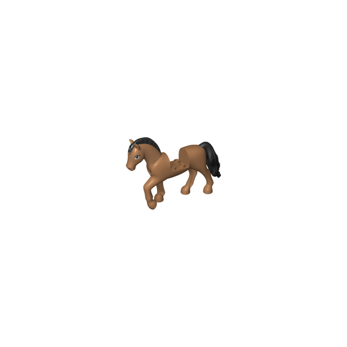 LEGO Horse with Black Maine and Black Tail (84105) | Brick Owl - LEGO ...