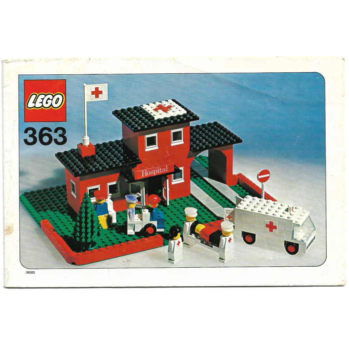 LEGO Hospital Set 363 1 Instructions Brick Owl LEGO Marketplace