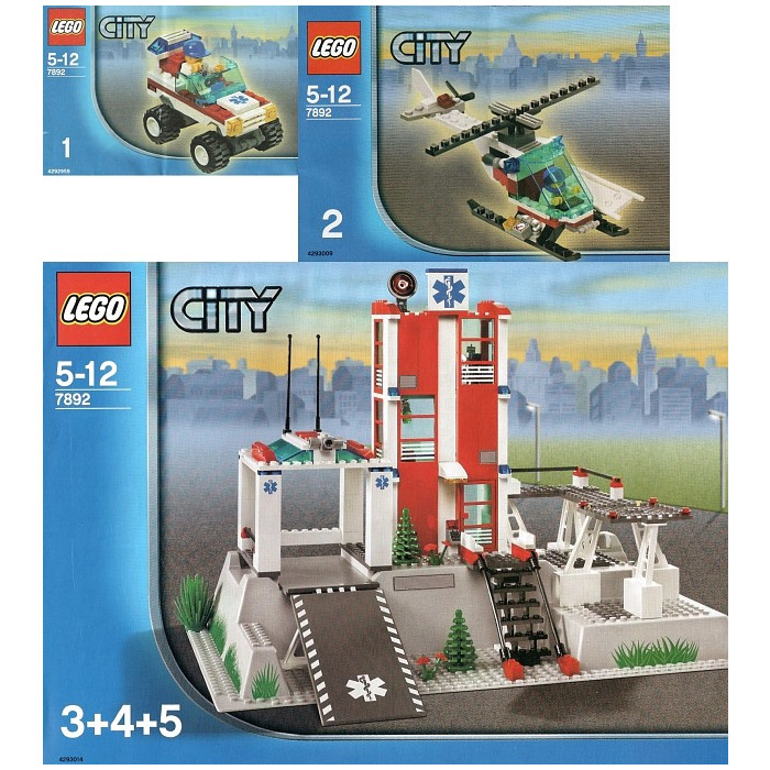 Gepolijst haspel Disciplinair LEGO Hospital Set 7892 | Brick Owl - LEGO Marketplace